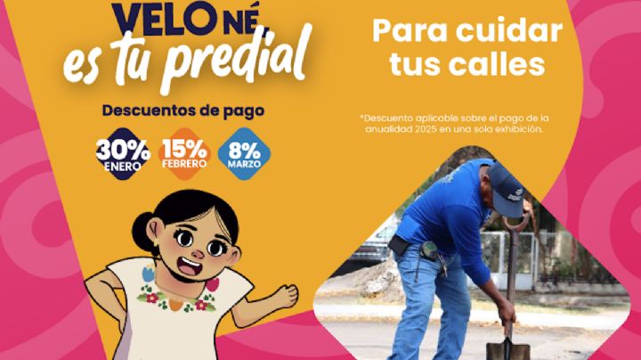 Ciudadanos de Mérida cumplen con el pago del predial