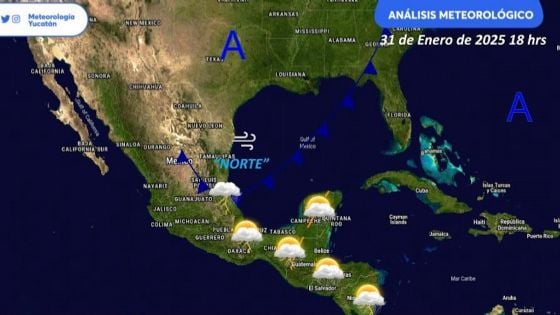 Yucatán cierra enero con lluvias