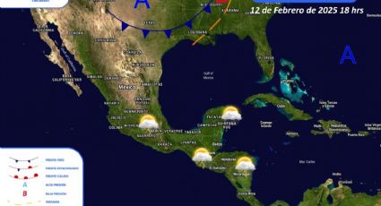 Miércoles caluroso en la Península de Yucatán