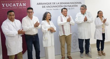 Arranca en Yucatán la Semana Nacional de Vacunación 2025