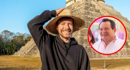 Huacho Díaz celebra la visita de MrBeast a Chichén Itzá