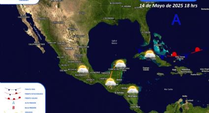 Hay probabilidad de chubascos, pero seguirá el calor en Yucatán este miércoles 14 de mayo
