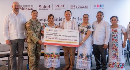 Con una inversión de 5 mdp, se equipan dos Unidades Básicas de Rehabilitación en Yucatán