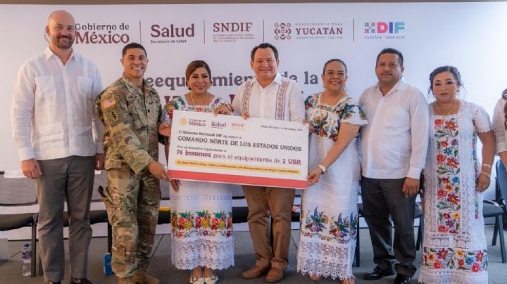 Con una inversión de 5 mdp, se equipan dos Unidades Básicas de Rehabilitación en Yucatán