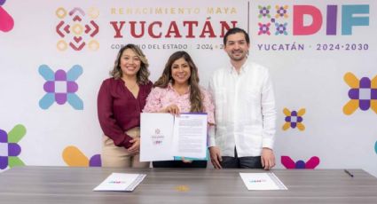 DIF Yucatán firma convenio para ampliar apoyos sociales con aliados en Ciudad de México