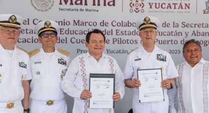 Gobierno de Yucatán y SEMAR firman convenio para impulsar la Universidad del Mar en Progreso
