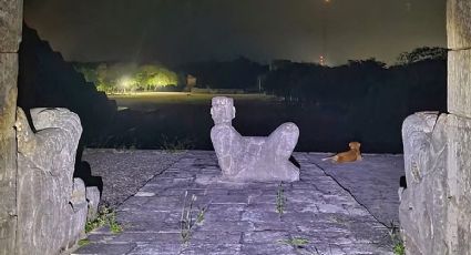 Los perros guardianes del templo de Chichen Itzá