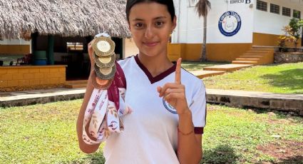¿Quién es Thalia Lagunas, la joven de Tizimín que ganó 4 medallas en tiro con arco para Yucatán?