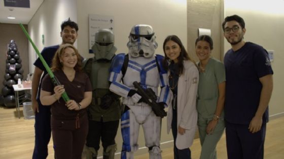 El imperio galáctico de Star Wars reconoce a los donantes de sangre en Yucatán