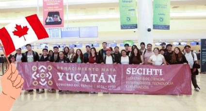 ¡De Yucatán para el mundo! 25 universitarios cumplen su sueño y se van a estudiar a Canadá