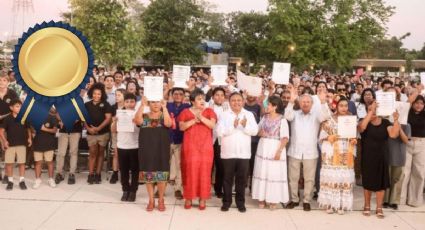 "Es un orgullo para mí": 650 adultos concluyen primaria y secundaria en Yucatán