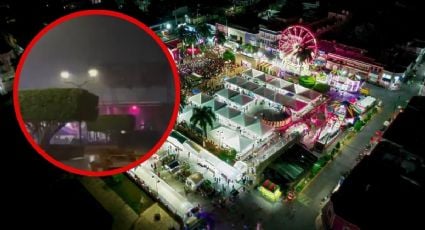 Cancelan el último día de la Feria de Ticul por apagones y caída de un escenario | VIDEO