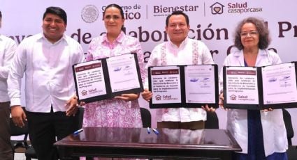 Salud Casa por Casa: firman convenio para llevar atención médica GRATIS a los hogares de Yucatán