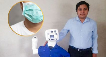 William Ortiz: el joven de Tepich Carrillo que construyó un robot que ayudó a prevenir el Covid-19